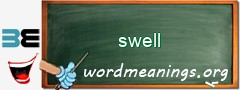 WordMeaning blackboard for swell
